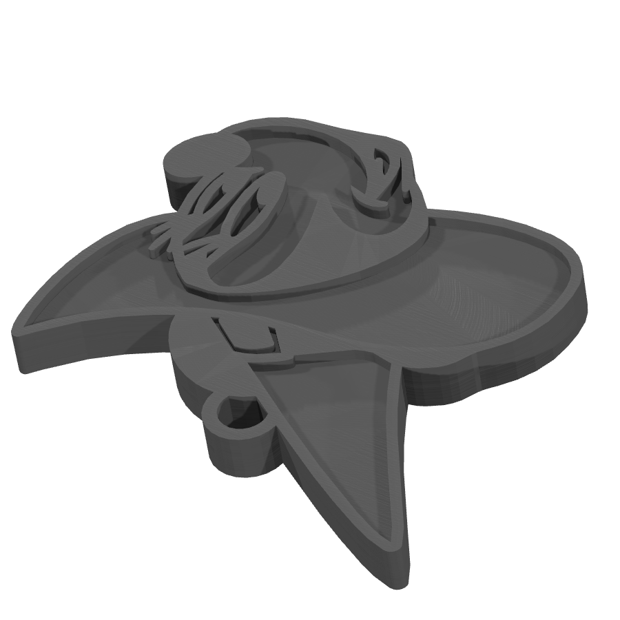 bild nr 6 på produkten: Minnie Mouse-nyckelring i Halloween-utförande, perfekt för Disney-fans som vill lägga till en skön och spöklig touch till sin vardag, inspirerad från den ikoniska figuren från Disneys klassiska animationer och filmer