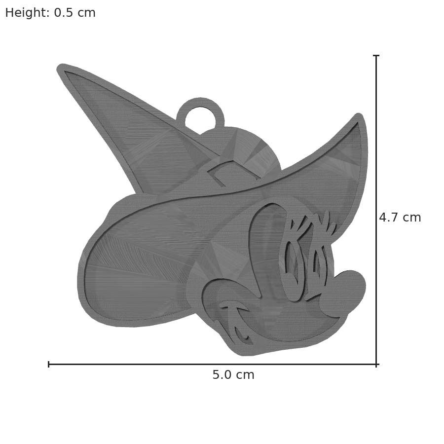 bild nr 8 på produkten: Minnie Mouse-nyckelring i Halloween-utförande, perfekt för Disney-fans som vill lägga till en skön och spöklig touch till sin vardag, inspirerad från den ikoniska figuren från Disneys klassiska animationer och filmer