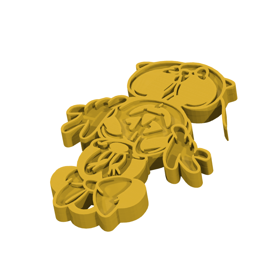 bild nr 6 på produkten: Nyckelring med Minnie Mouse i Halloween-utklädnad, inspirerad från den klassiska Disney-figuren, perfekt för fans av den ikoniska musen och högtiden alla helgons dag, när Halloween-febern är som störst och man vill visa upp sin kärlek till de klassiska