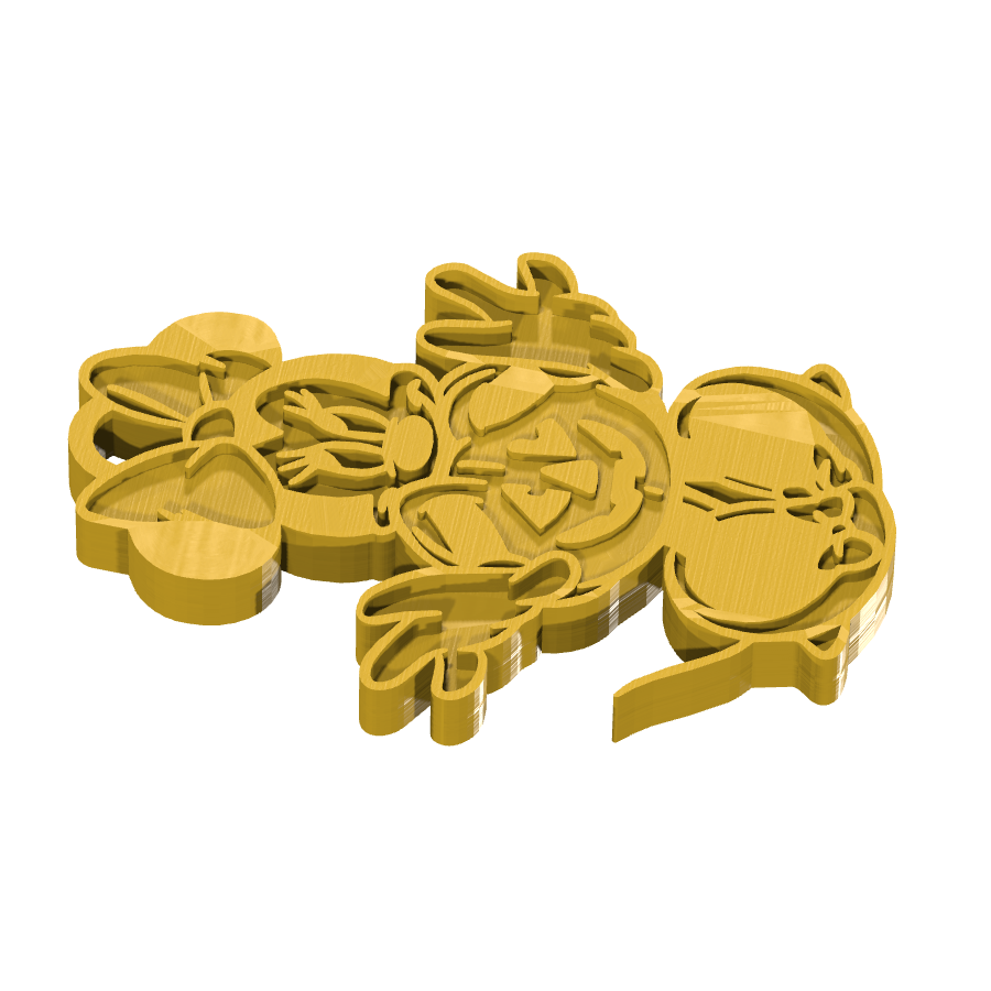 bild nr 7 på produkten: Nyckelring med Minnie Mouse i Halloween-utklädnad, inspirerad från den klassiska Disney-figuren, perfekt för fans av den ikoniska musen och högtiden alla helgons dag, när Halloween-febern är som störst och man vill visa upp sin kärlek till de klassiska