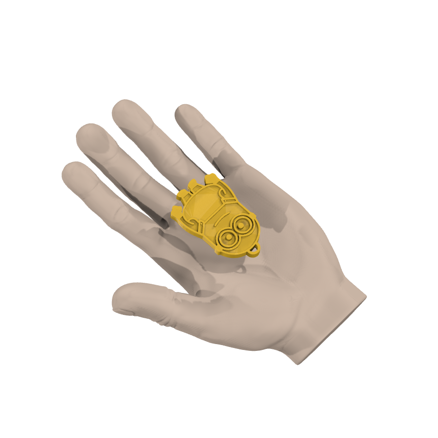 bild nr 4 på produkten: Nyckelring med Minions Bob-motiv, inspirerad från den populära animerade filmserien om de guldgula, löjliga och älskade Minions, perfekt för fans av alla åldrar som vill visa upp sin kärlek till de små gula kompisarna