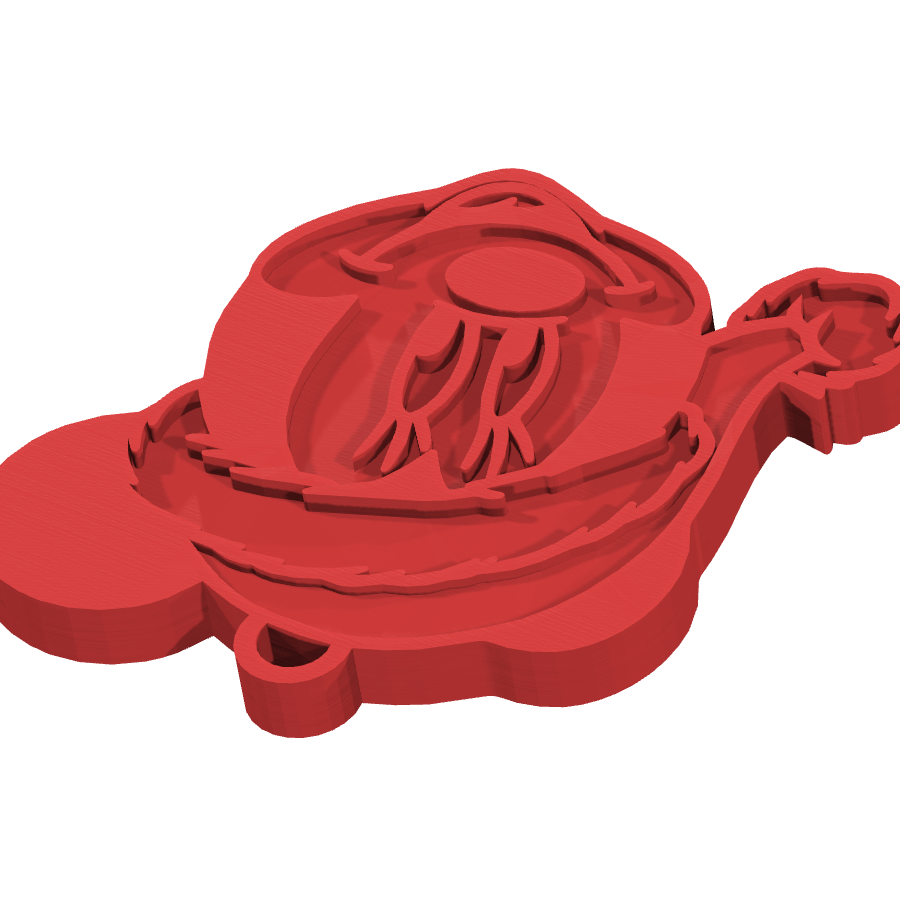 bild nr 6 på produkten: En charmig nyckelring med Minnie Mouse, inspirerad från Disneys ikoniska figurer, perfekt för alla som älskar Disney och vill ha en personlig touch på sin nyckelknippa, med en fin Noel-design som passar för julen och vinterhalvåret