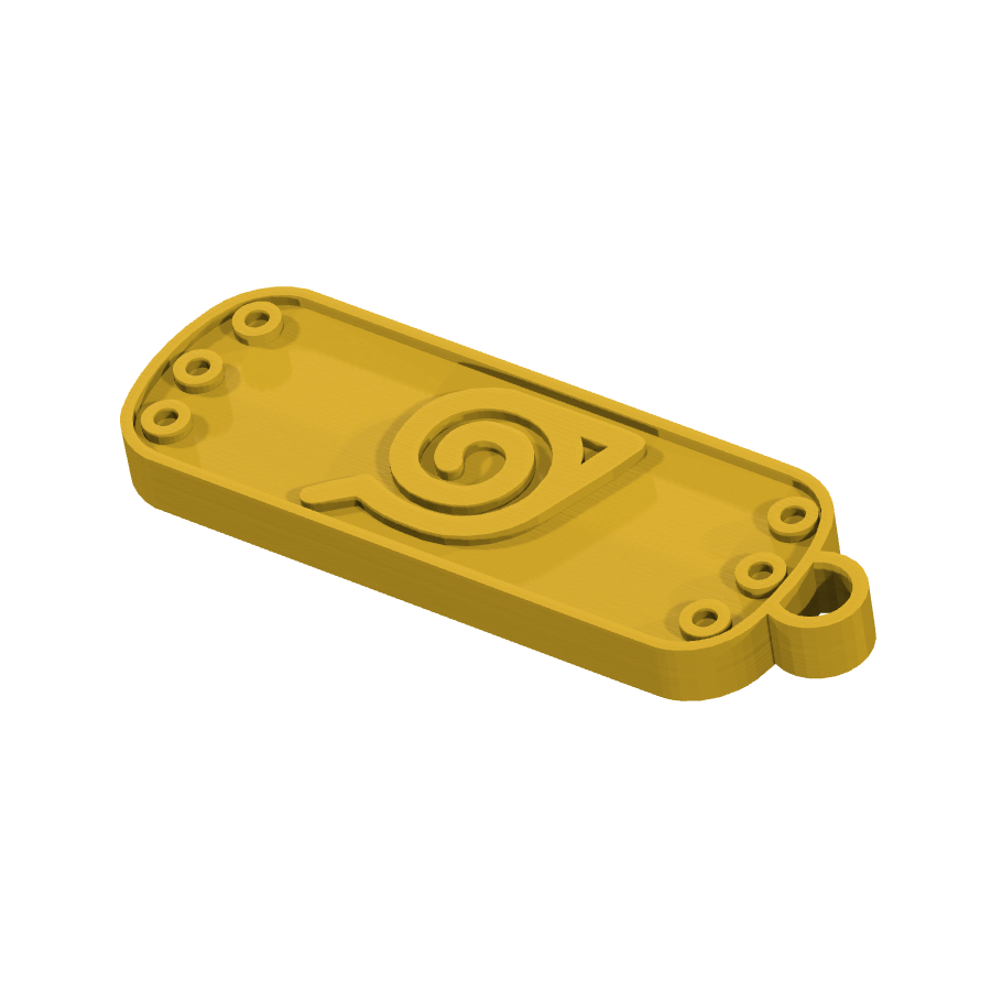 bild nr 6 på produkten: Unik nyckelring inspirerad från den ikoniska Naruto-serien, med en cool Naruto-bandeau-design som ger en personlig touch till din vardag, för både fans av anime och manga samt för alla som älskar att uttrycka sin individualitet genom accessoarer och