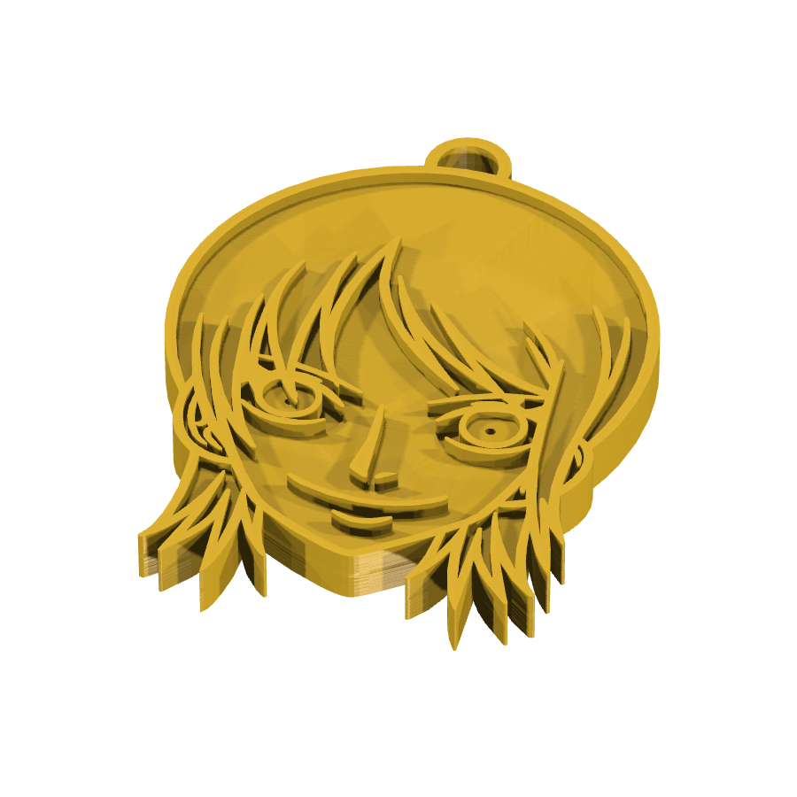 bild nr 1 på produkten: Nyckelring i form av Nami, inspirerad från den populära anime-serien One Piece, där Nami är en av huvudkaraktärerna och den främsta navigatören på skeppet Thousand Sunny, känd för sin kärlek till pengar och sin otroliga navigationsförmåga