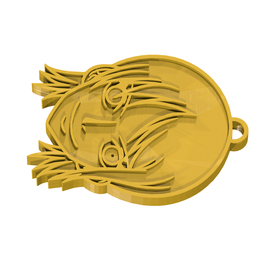 bild nr 3 på produkten: Nyckelring i form av Nami, inspirerad från den populära anime-serien One Piece, där Nami är en av huvudkaraktärerna och den främsta navigatören på skeppet Thousand Sunny, känd för sin kärlek till pengar och sin otroliga navigationsförmåga