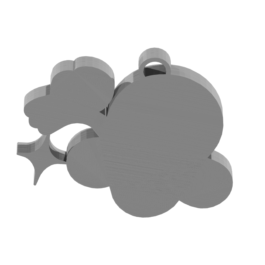 bild nr 5 på produkten: Nyckelring med Nami Skull, en cool och tuff accessoar inspirerad från den berömda anime- och mangaserien One Piece, som ger en touch av piratromantik och äventyrsanda till din vardag