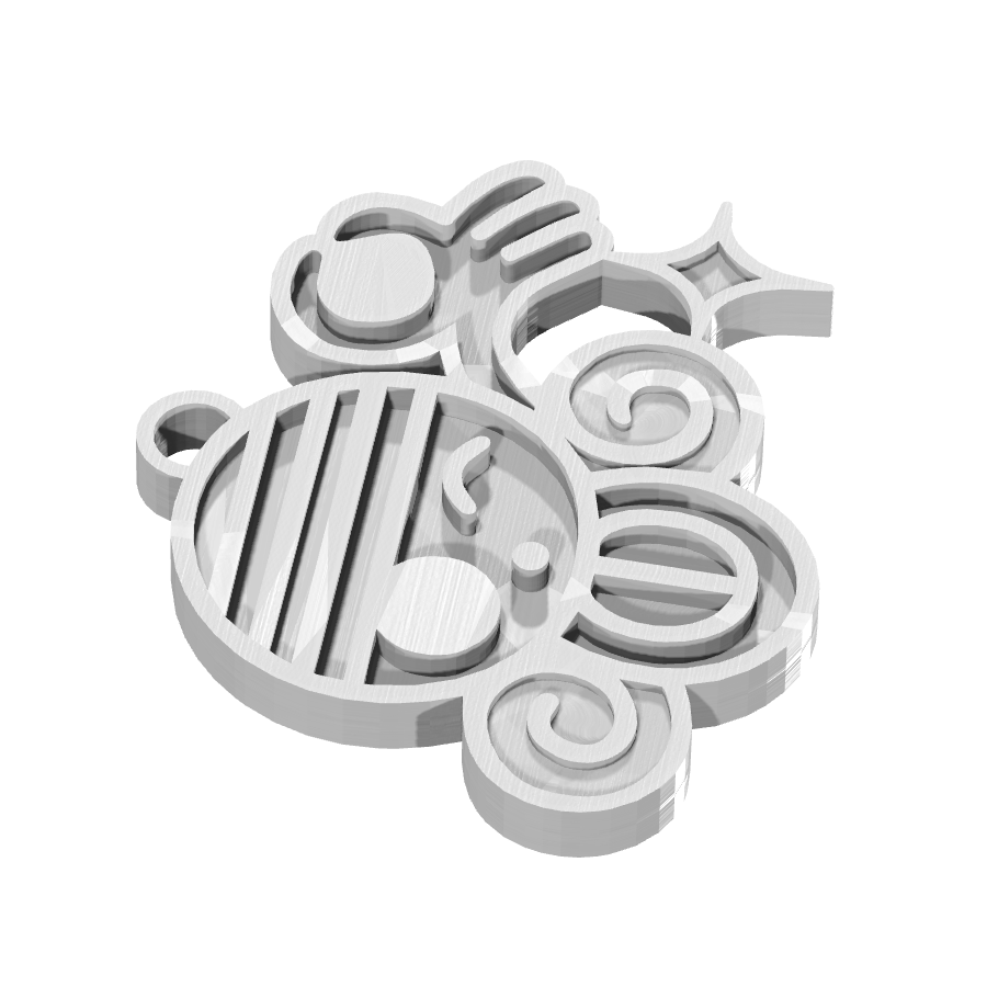 bild nr 7 på produkten: Nyckelring med Nami Skull, en cool och tuff accessoar inspirerad från den berömda anime- och mangaserien One Piece, som ger en touch av piratromantik och äventyrsanda till din vardag