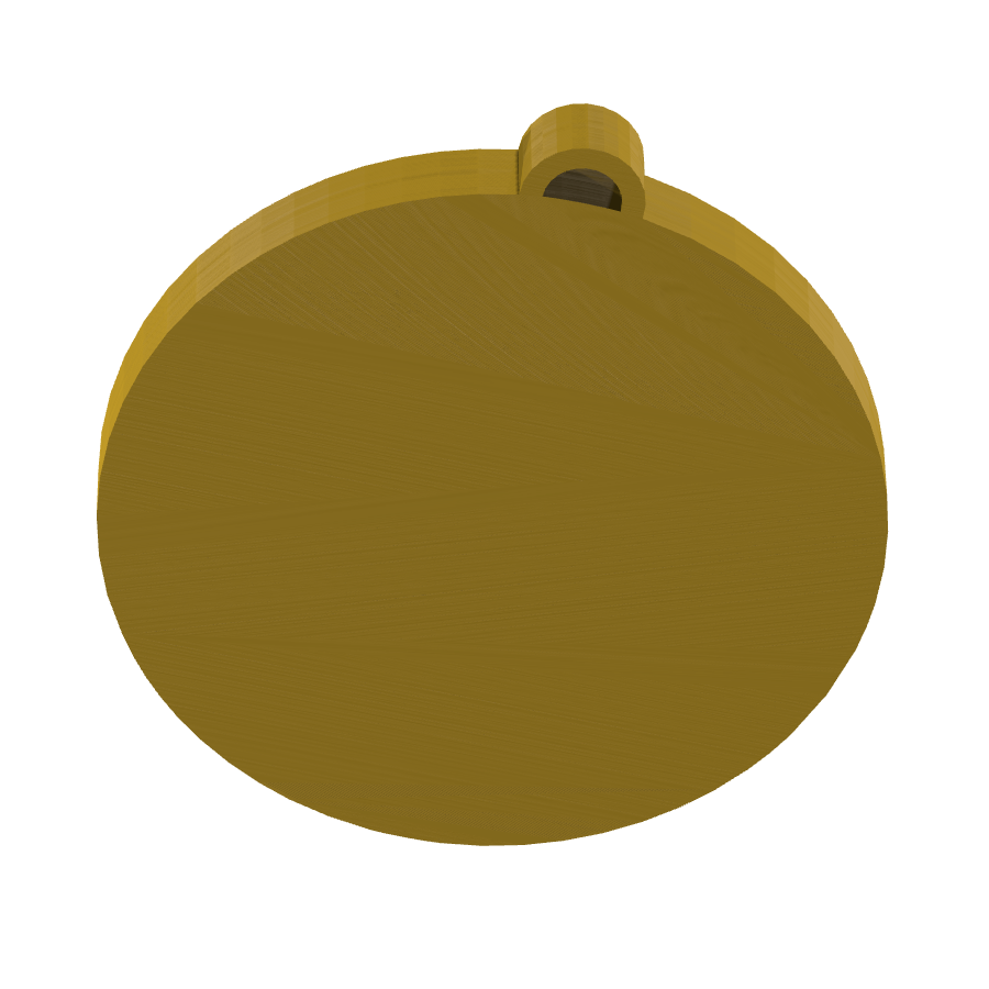 bild nr 5 på produkten: En unik nyckelring med kärnkraftstema, inspirerad från den spännande världen av energiproduktion, där den ikoniska loggan för kärnreaktorer står som symbol för innovation och teknisk framåtanda, passande för alla som är teknikintresserade eller vill visa