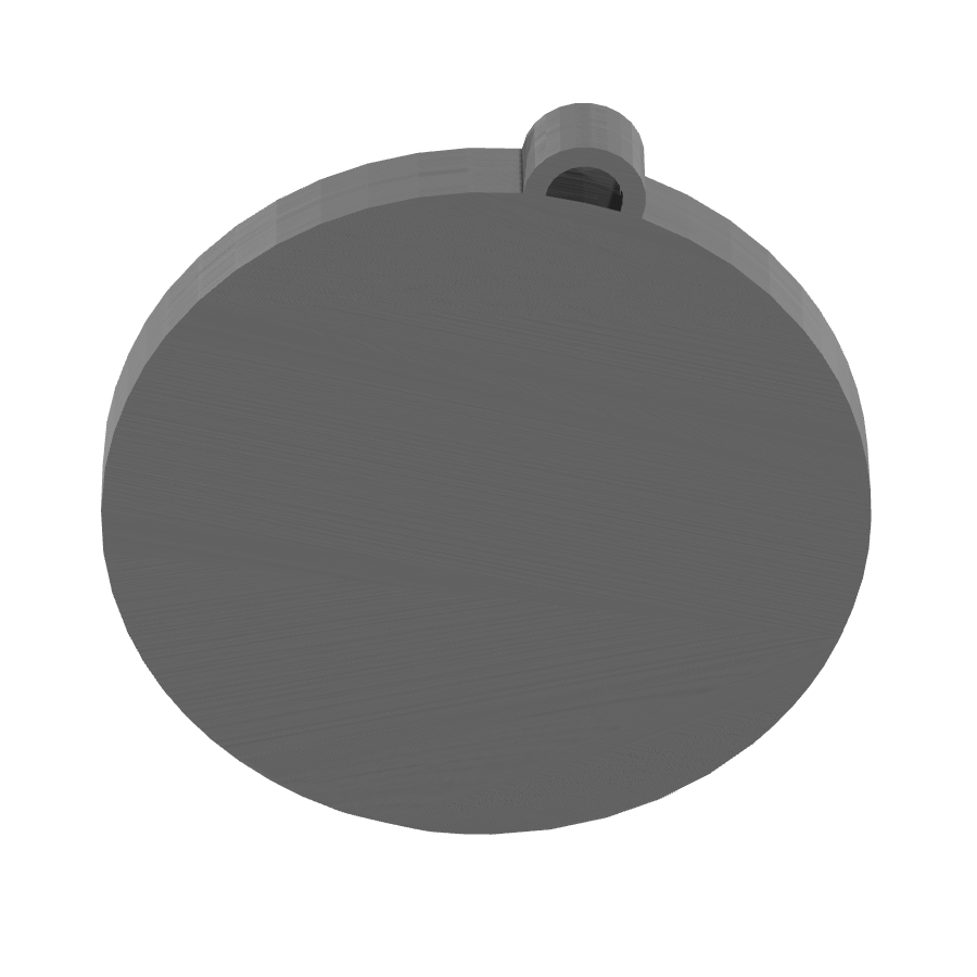 bild nr 5 på produkten: Nyckelring med kärnreaktorlogga inspirerad från vetenskap och teknik, perfekt för fans av energi och hållbarhet, som vill visa sitt stöd för en säker och effektiv energikälla, tillverkad med 3D-printteknik för en detaljerad och exakt design