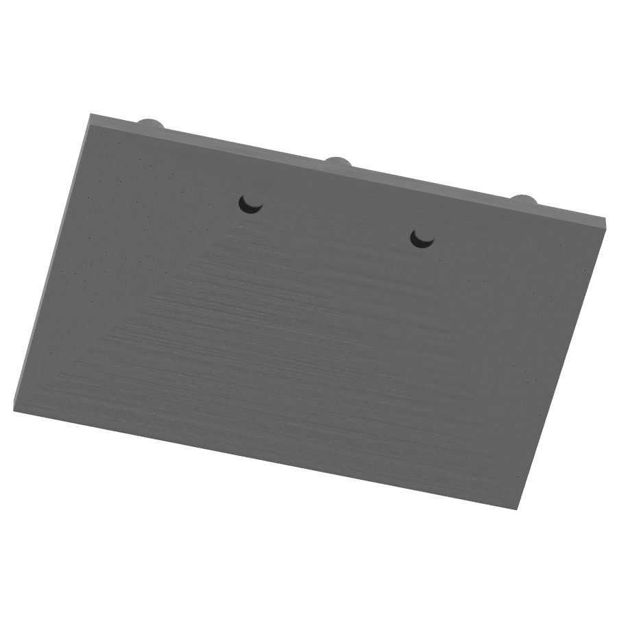 bild nr 5 på produkten: Väggmonterad nyckelringshållare i form av ett Star Wars-inspirerat imperiemotiv, tillverkad med 3D-printning för att ge din heminredning en touch av science fiction och funktion för att samla dina nycklar på ett snyggt sätt