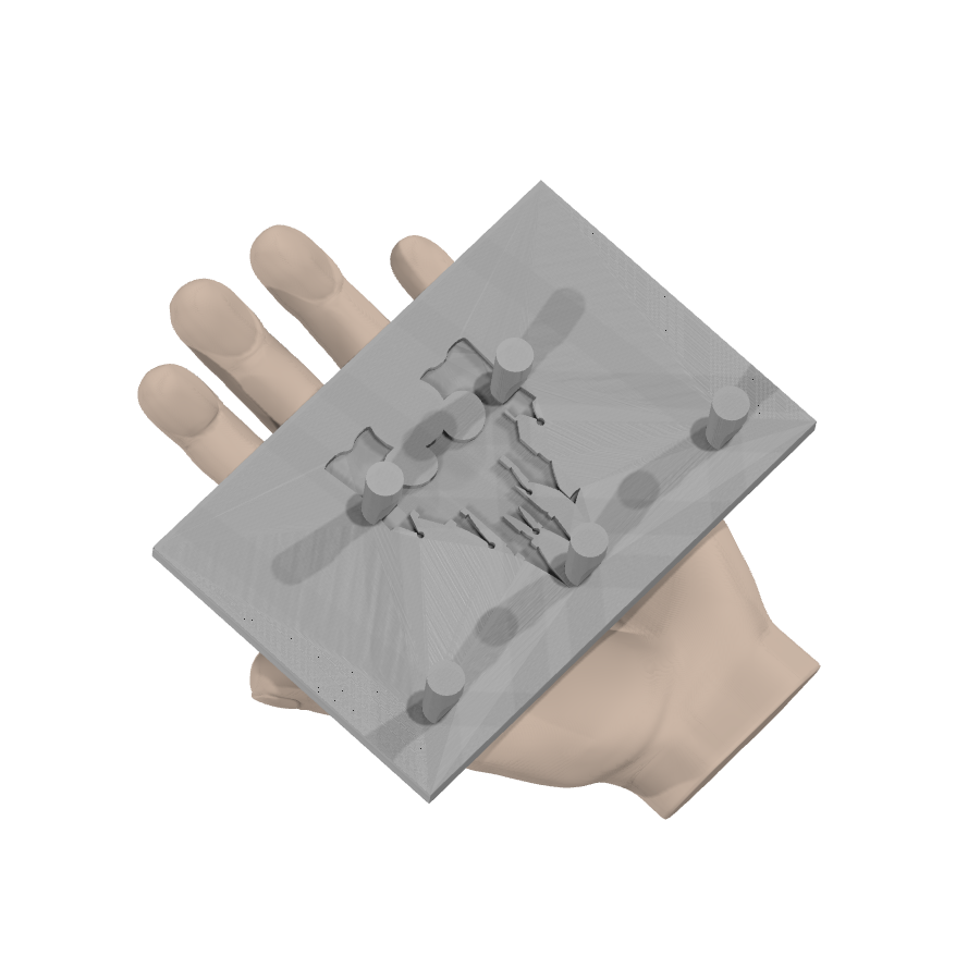 bild nr 4 på produkten: Väggmonterad nyckelringshållare inspirerad av det magiska slottet från älskade sagor och filmer, perfekt för hemmet eller som gåva