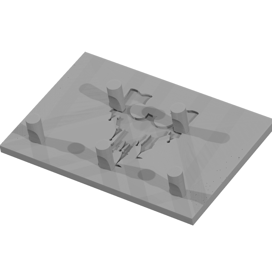 bild nr 6 på produkten: Väggmonterad nyckelringshållare inspirerad av det magiska slottet från älskade sagor och filmer, perfekt för hemmet eller som gåva