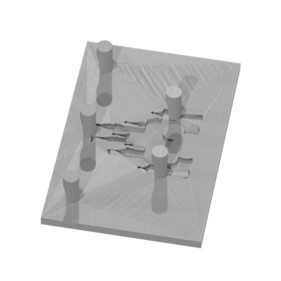 bild nr 7 på produkten: Väggmonterad nyckelringshållare inspirerad av det magiska slottet från älskade sagor och filmer, perfekt för hemmet eller som gåva