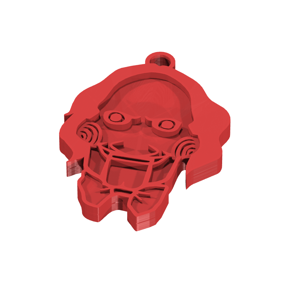 bild nr 1 på produkten: Nyckelring inspirerad av filmserien Saw, en unik och skrämmande accessoar för fans av skräckgenren som vill lägga till en touch av thrill i sin vardag