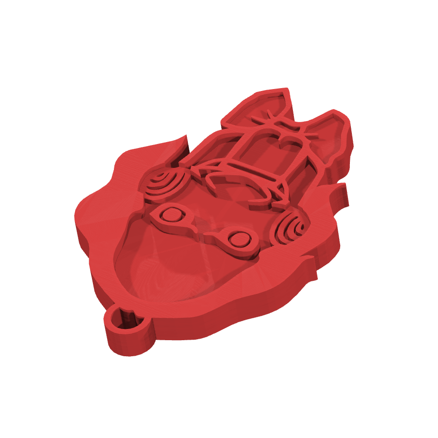 bild nr 6 på produkten: Nyckelring inspirerad av filmserien Saw, en unik och skrämmande accessoar för fans av skräckgenren som vill lägga till en touch av thrill i sin vardag