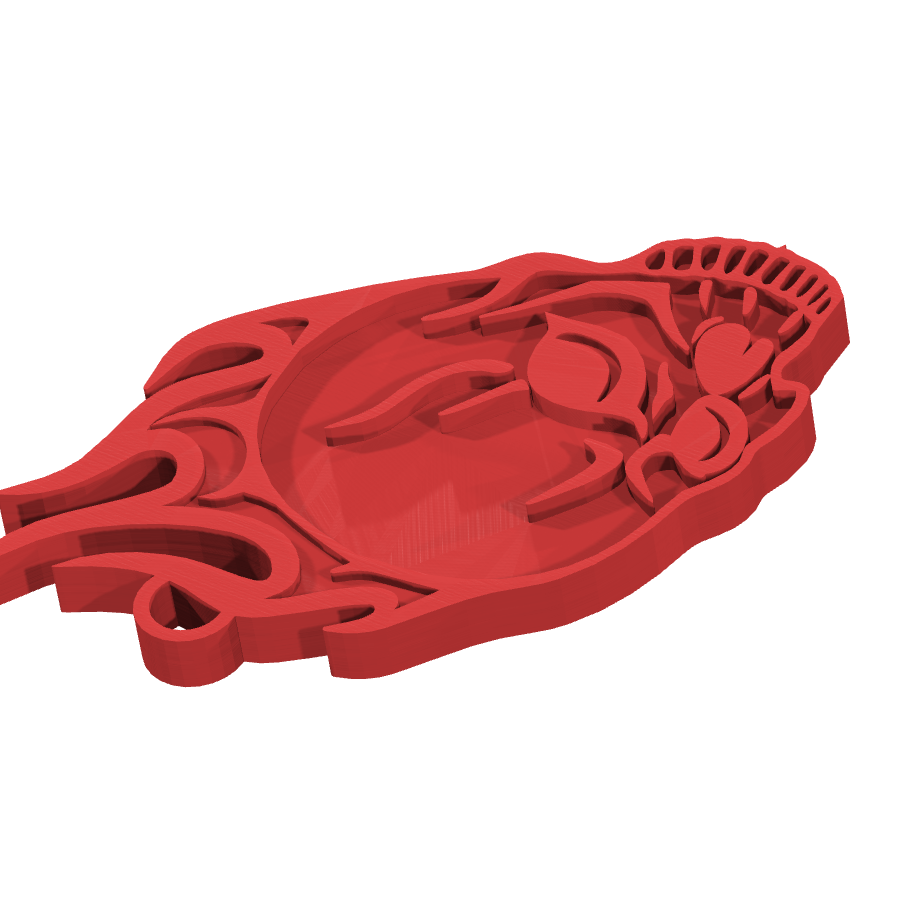 bild nr 6 på produkten: Nyckelring i form av en flammande skalle, inspirerad av rebelliska och modiga teman, perfekt för den som vill göra ett uttalande med sina tillbehör