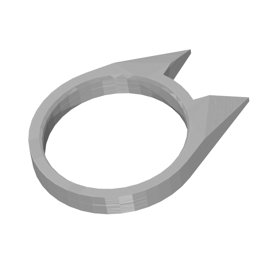 bild nr 2 på produkten: Snygg ring storlek 8, enkel och stilren accessoar för vardagsbruk eller speciella tillfällen, passar för både män och kvinnor och kan bäras ensam eller tillsammans med andra smycken