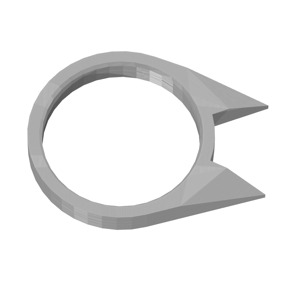 bild nr 3 på produkten: Snygg ring storlek 8, enkel och stilren accessoar för vardagsbruk eller speciella tillfällen, passar för både män och kvinnor och kan bäras ensam eller tillsammans med andra smycken