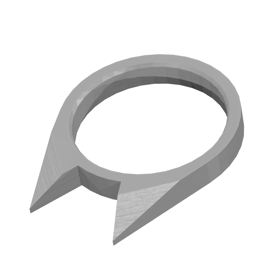 bild nr 6 på produkten: Snygg ring storlek 8, enkel och stilren accessoar för vardagsbruk eller speciella tillfällen, passar för både män och kvinnor och kan bäras ensam eller tillsammans med andra smycken