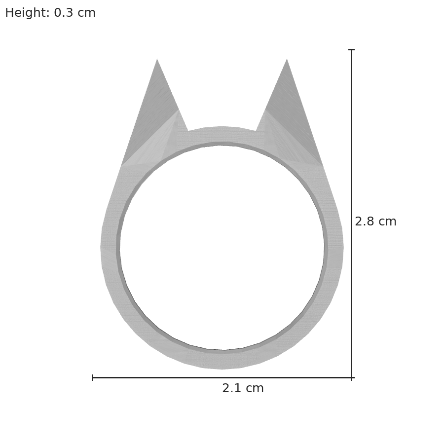 bild nr 8 på produkten: Snygg ring storlek 8, enkel och stilren accessoar för vardagsbruk eller speciella tillfällen, passar för både män och kvinnor och kan bäras ensam eller tillsammans med andra smycken