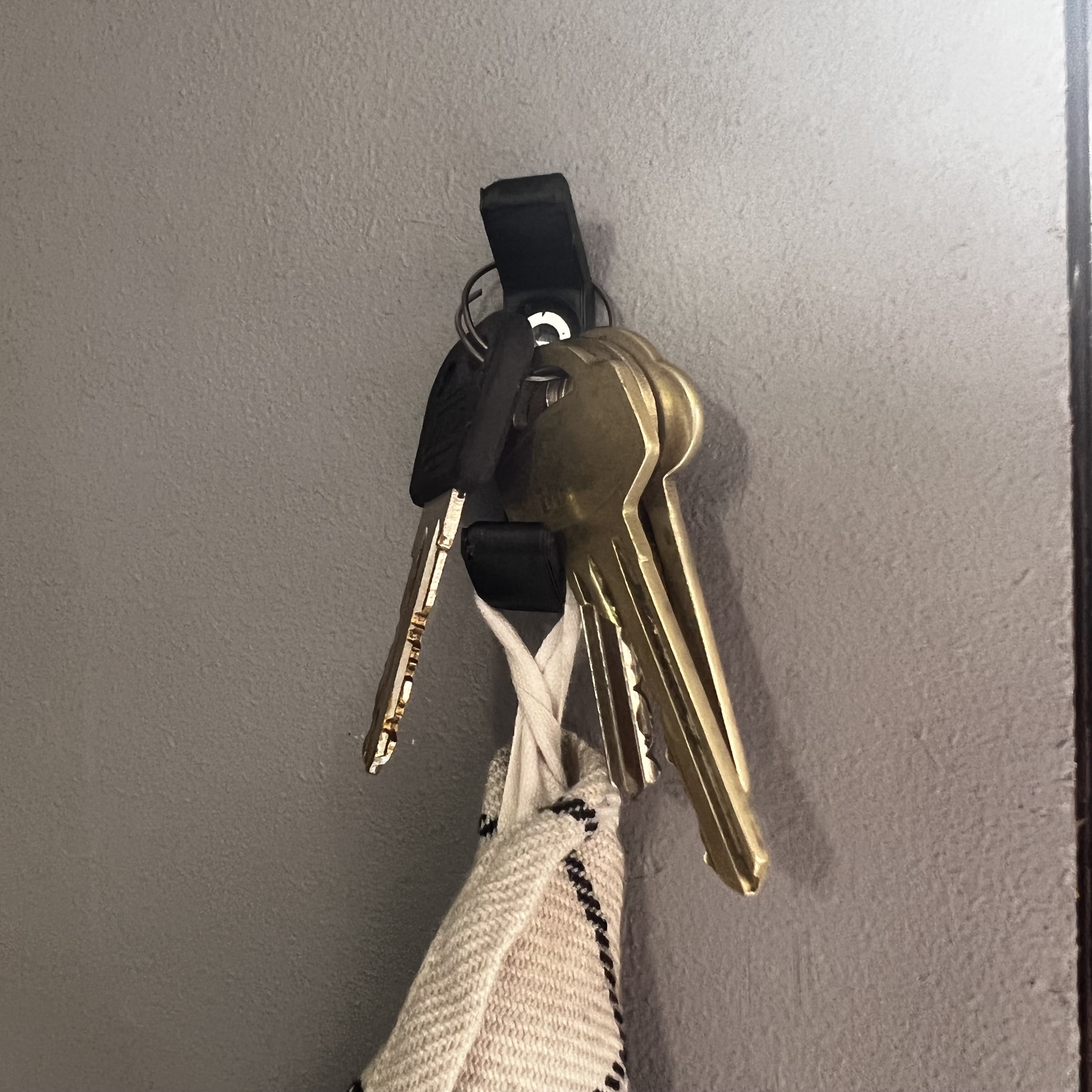 bild nr 2 på produkten: Väggkrok För Att Hänga Handukar, Nycklar, Kläder, Smycken - Passar Till Hemmet, Garaget, Och Verkstaden