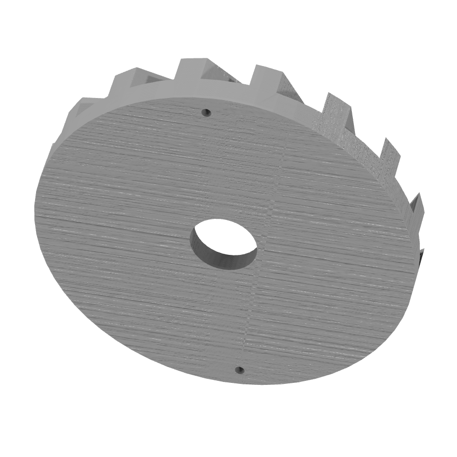 bild nr 1 på produkten: Kompressorhjul för projektbygg, dekoration eller utbildning - Diffuser 2, en praktisk och dekorativ lösning för olika tillämpningar - Namn: Attino