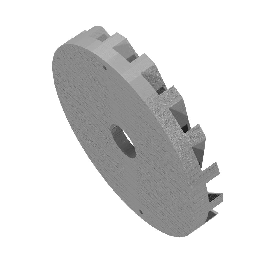 bild nr 2 på produkten: Kompressorhjul för projektbygg, dekoration eller utbildning - Diffuser 2, en praktisk och dekorativ lösning för olika tillämpningar - Namn: Attino