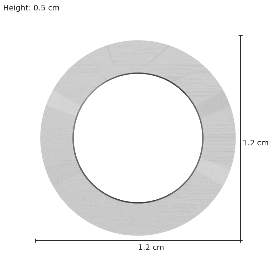 bild nr 8 på produkten: Kompressorhjul för projektbygg, dekoration eller utbildning, utformad som en praktisk lösning för olika tillämpningar, som kan användas i utbildningssyfte eller som en intressant dekoration - Namn: Ambella