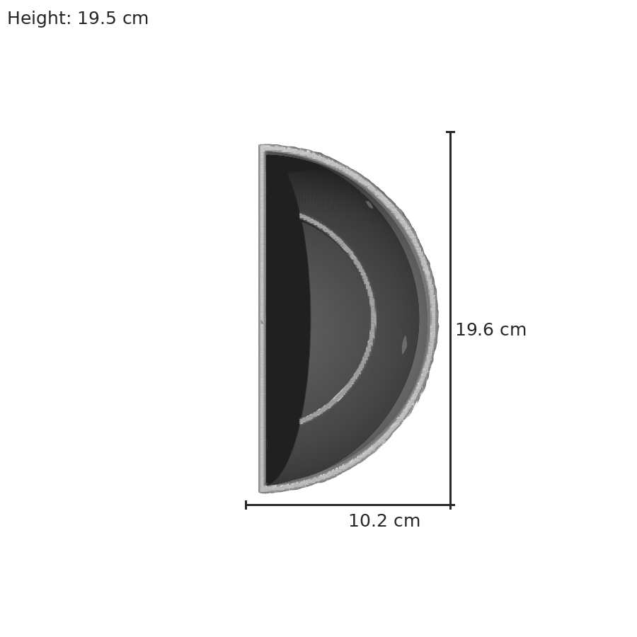 bild nr 8 på produkten: Väggmonterad kruka med sten liknande yta, en funktionell och dekorativ skål som ser ut som en naturlig sten och passar för växter eller blommor