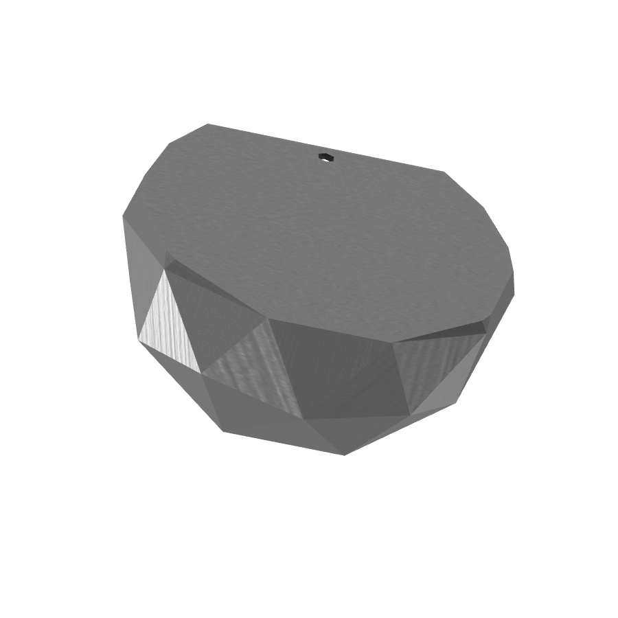 bild nr 5 på produkten: Väggkruka med låg polygon design för en modern och minimalistisk upplevelse, inspirerad av den senaste trenden inom 3D-printning