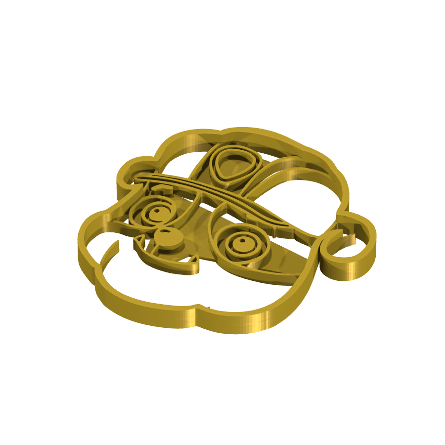 bild nr 1 på produkten: Kakform eller pepparkaksform med Rubble-motiv, perfekt för bakning och dekoration inspirerad av PAW Patrol