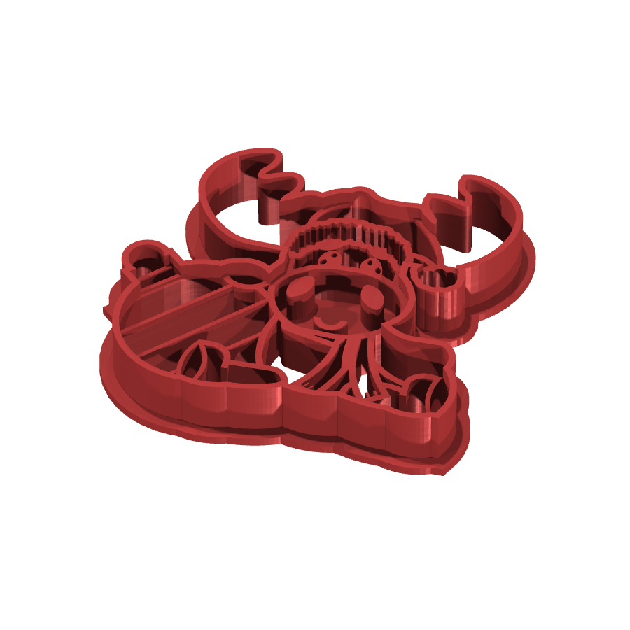 bild nr 1 på produkten: Kakform med renmotiv, inspirerad av julens magi, perfekt för bakning av pepparkakor och julgodis