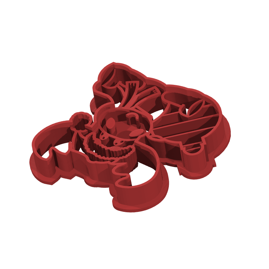 bild nr 6 på produkten: Kakform med renmotiv, inspirerad av julens magi, perfekt för bakning av pepparkakor och julgodis