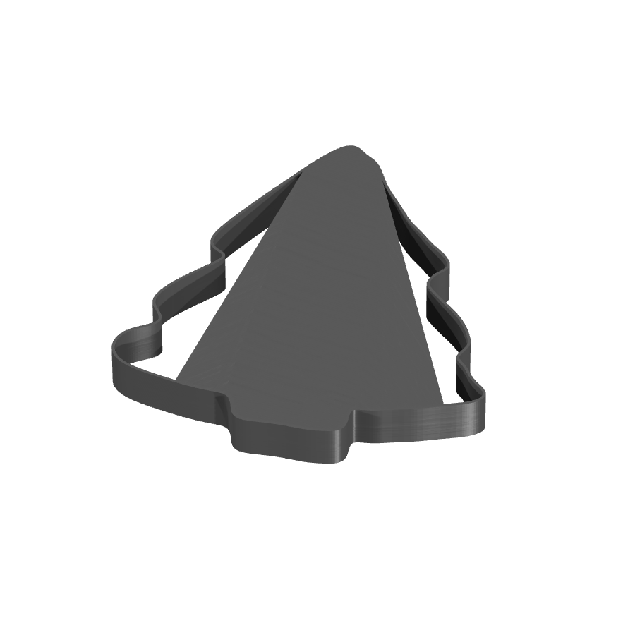 bild nr 1 på produkten: Kakform eller pepparkaksform i form av en julgran, inspirerad av den klassiska christmas tree, perfekt för bakning och dekoration under julen