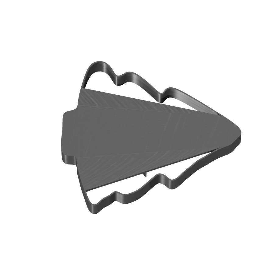 bild nr 3 på produkten: Kakform eller pepparkaksform i form av en julgran, inspirerad av den klassiska christmas tree, perfekt för bakning och dekoration under julen