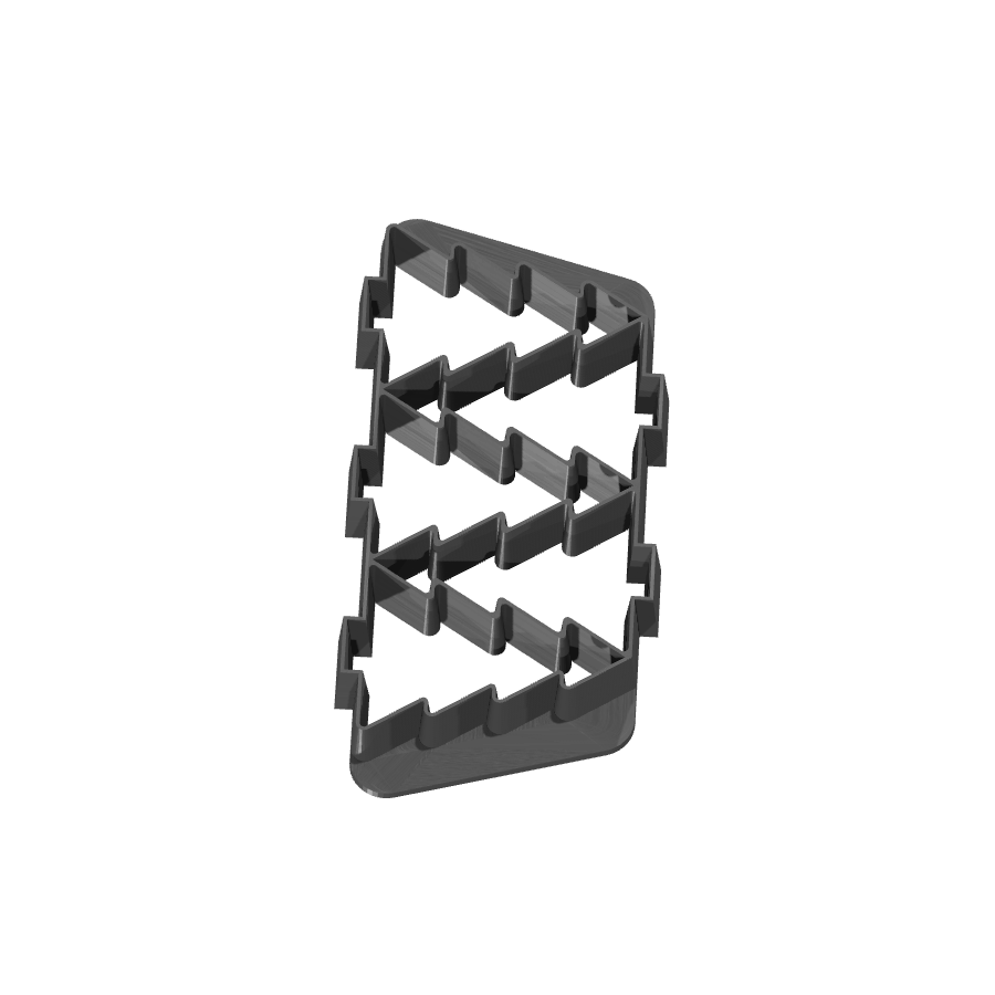 bild nr 3 på produkten: Kakform för hemmagjorda pepparkakor i form av julgran, perfekt för julbakning och dekoration