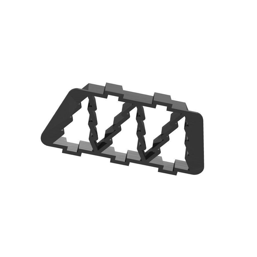 bild nr 5 på produkten: Kakform för hemmagjorda pepparkakor i form av julgran, perfekt för julbakning och dekoration