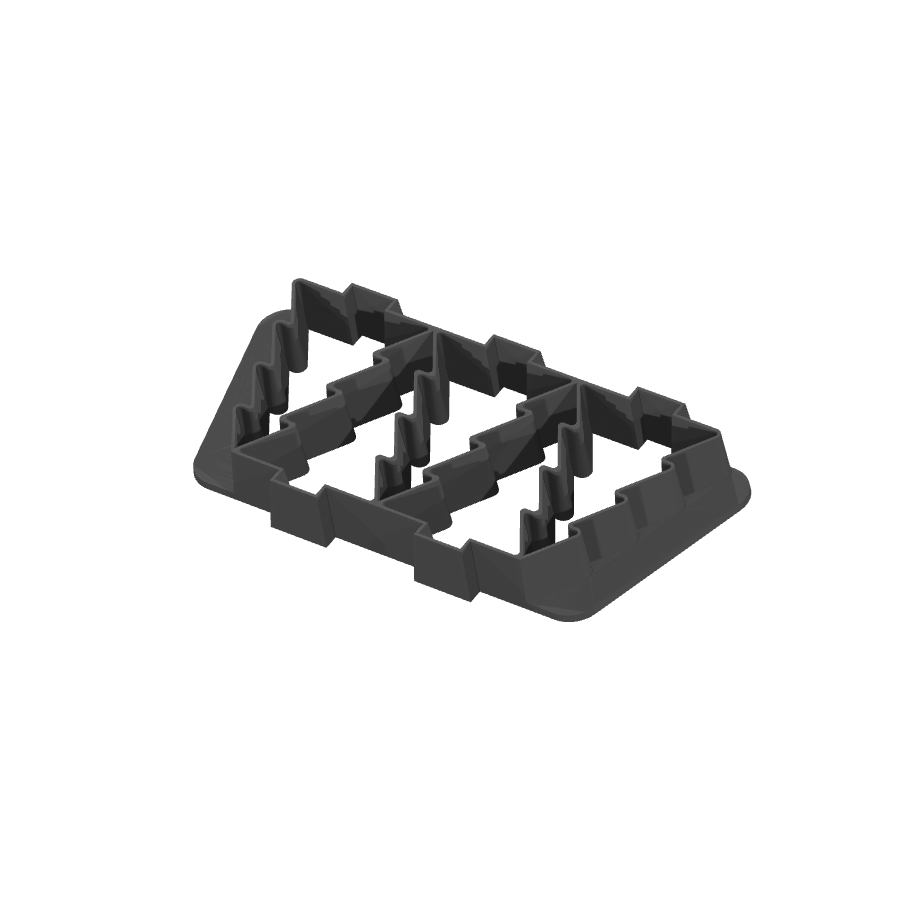 bild nr 6 på produkten: Kakform för hemmagjorda pepparkakor i form av julgran, perfekt för julbakning och dekoration