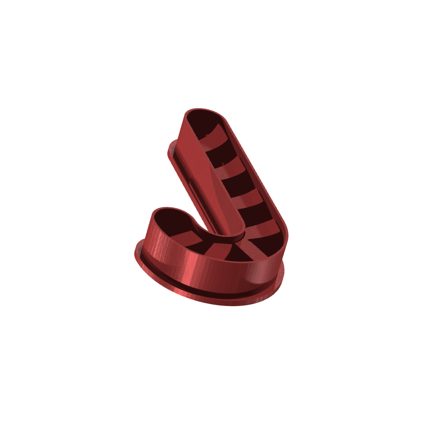 bild nr 5 på produkten: Kakform eller pepparkaksform i form av candy cane, perfekt för julbaket och hemlagad pepparkaksbaket