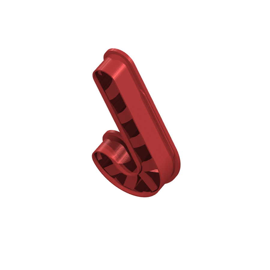 bild nr 6 på produkten: Kakform eller pepparkaksform i form av candy cane, perfekt för julbaket och hemlagad pepparkaksbaket