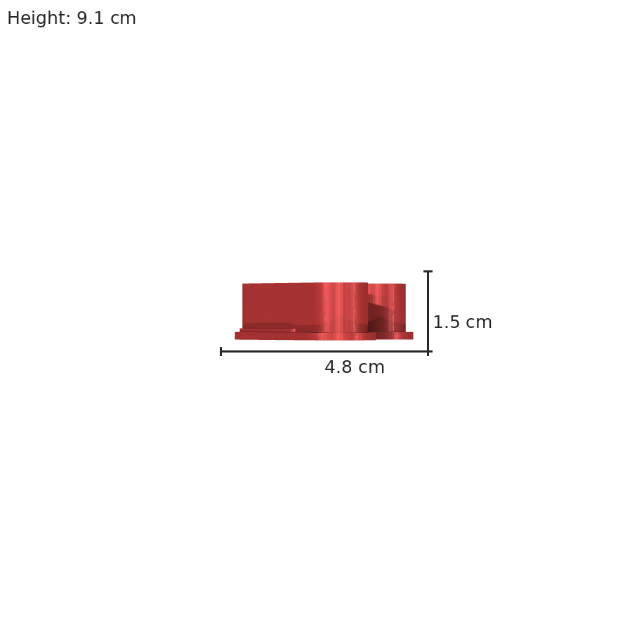 bild nr 8 på produkten: Kakform eller pepparkaksform i form av candy cane, perfekt för julbaket och hemlagad pepparkaksbaket