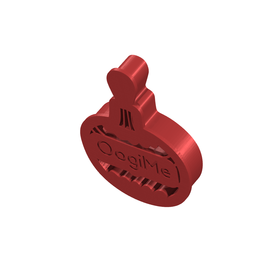 bild nr 6 på produkten: Julpyntad pepparkaksform i 3D-utskrift, inspirerad av klassiska julkort, perfekt för att skapa juliga pepparkakor och dekorera ditt hem