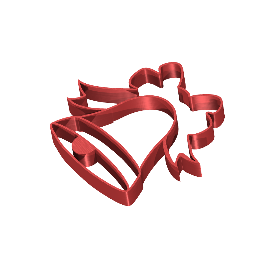 bild nr 2 på produkten: Kakform för pepparkaksbaking med klocktema, inspirerad av klassiska juldekorationer för en traditionell och trevlig jul