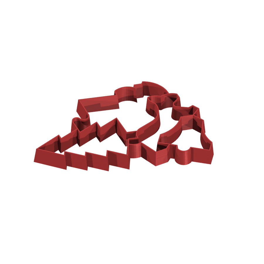 bild nr 1 på produkten: Kakform för julen, inspirerad av klassiska pepparkakor, perfekt för hemmabagare och julfirare