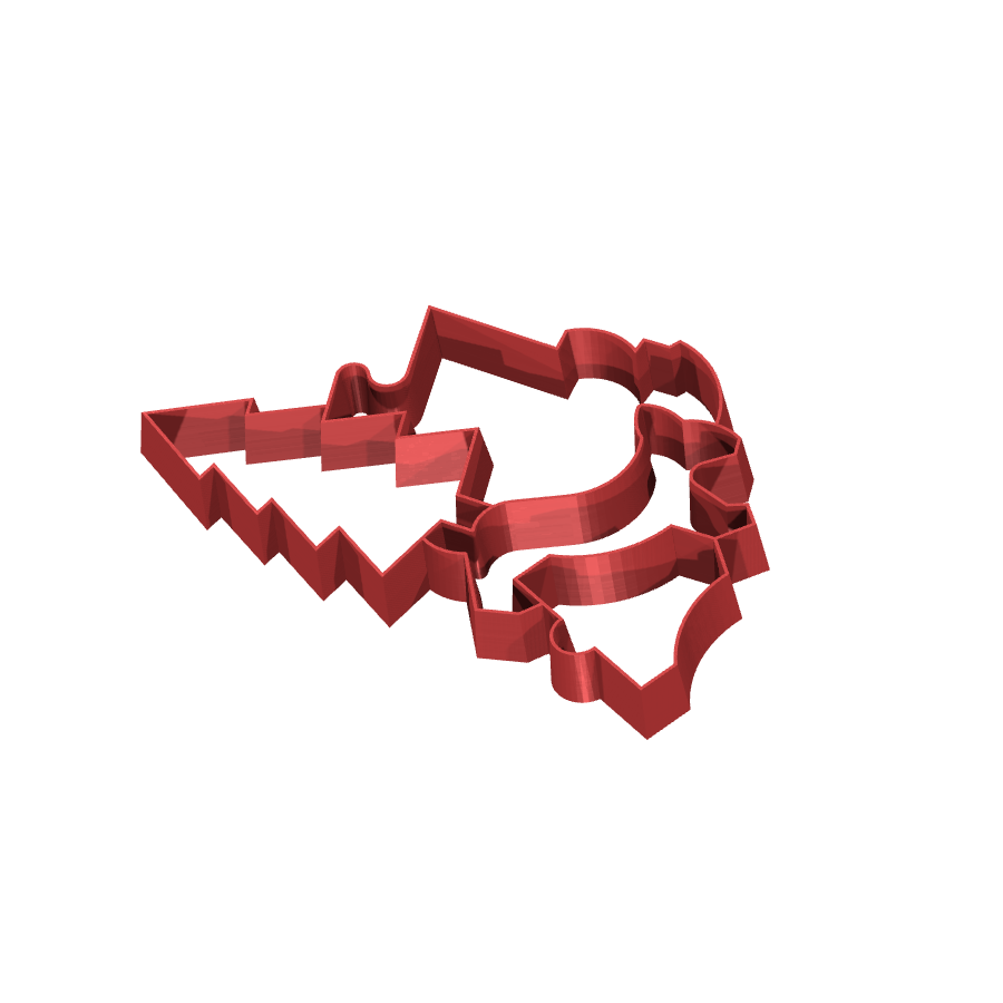 bild nr 2 på produkten: Kakform för julen, inspirerad av klassiska pepparkakor, perfekt för hemmabagare och julfirare