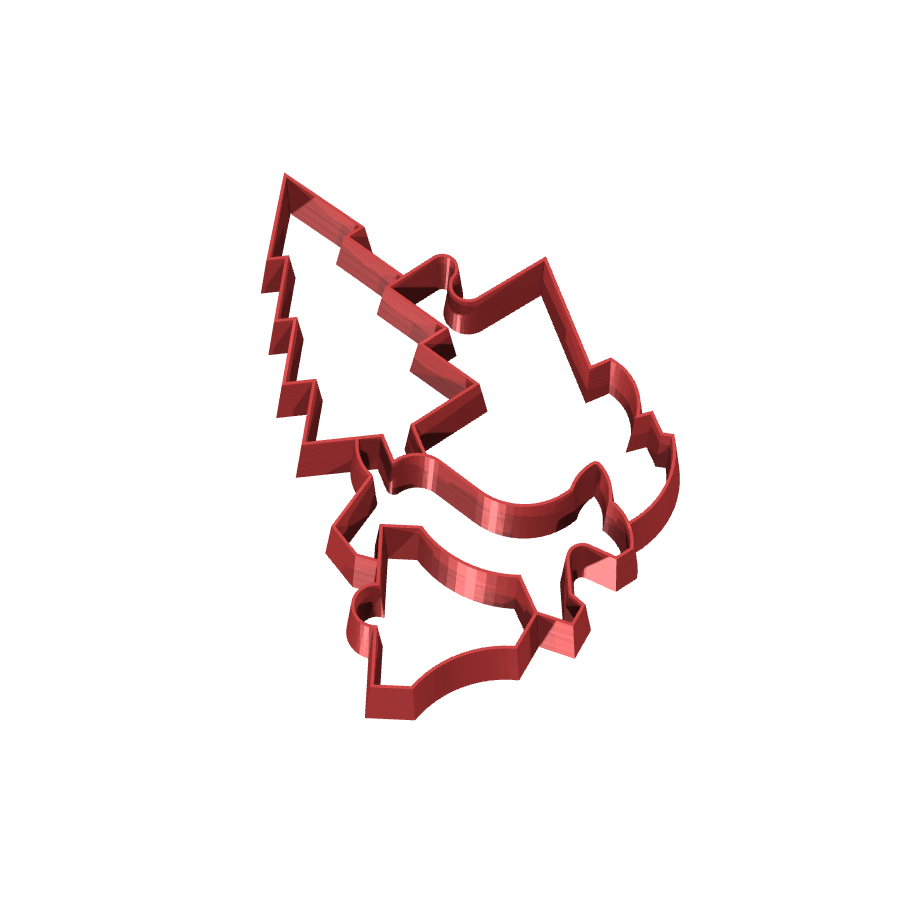 bild nr 3 på produkten: Kakform för julen, inspirerad av klassiska pepparkakor, perfekt för hemmabagare och julfirare