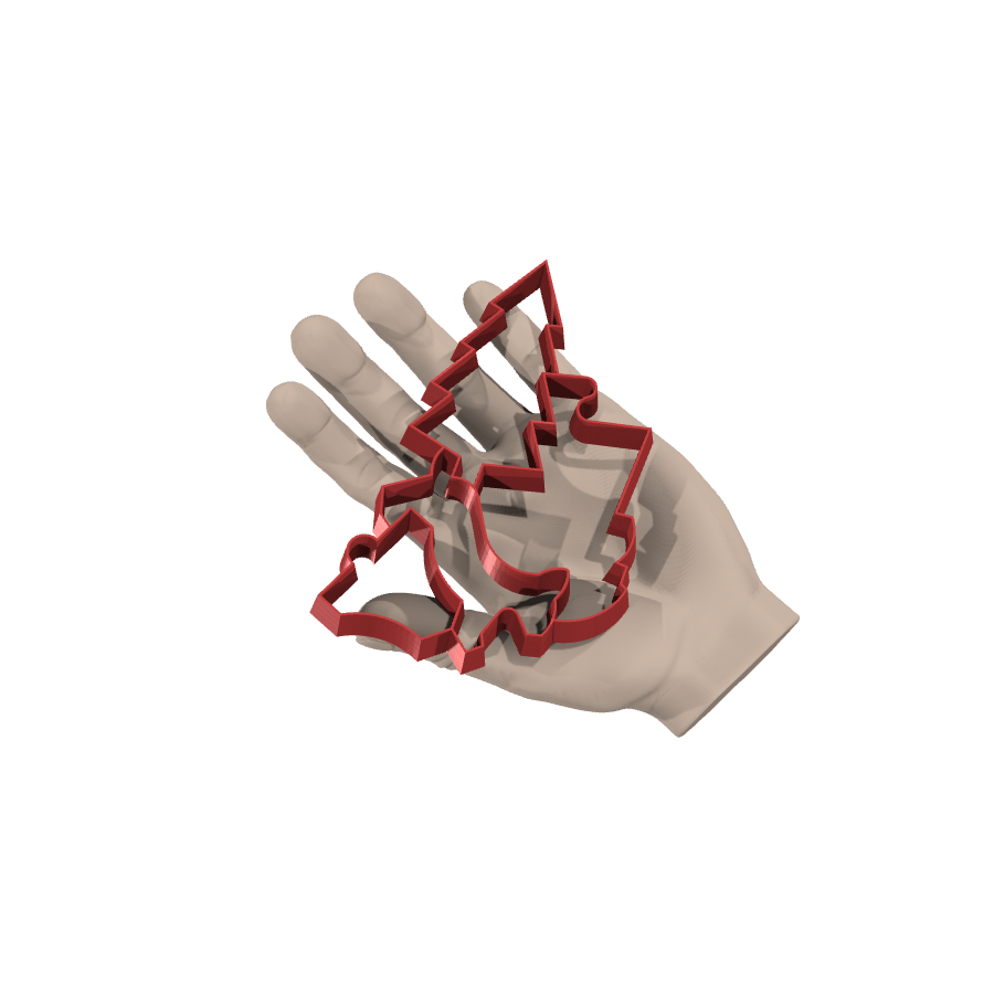 bild nr 4 på produkten: Kakform för julen, inspirerad av klassiska pepparkakor, perfekt för hemmabagare och julfirare