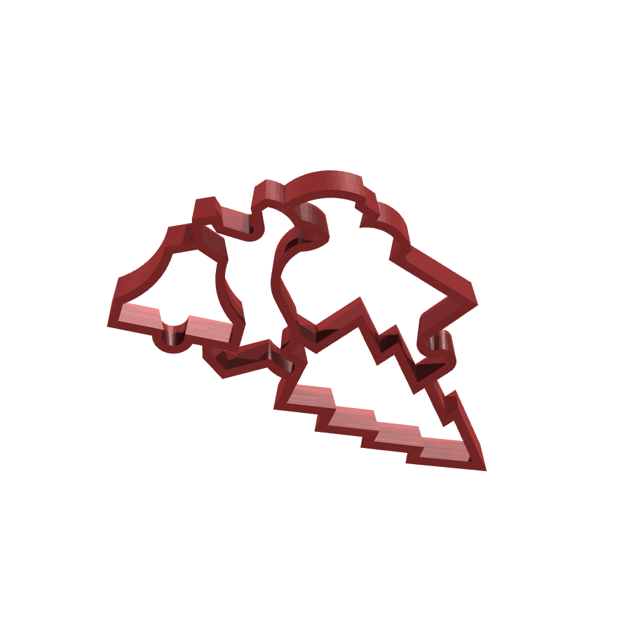 bild nr 5 på produkten: Kakform för julen, inspirerad av klassiska pepparkakor, perfekt för hemmabagare och julfirare