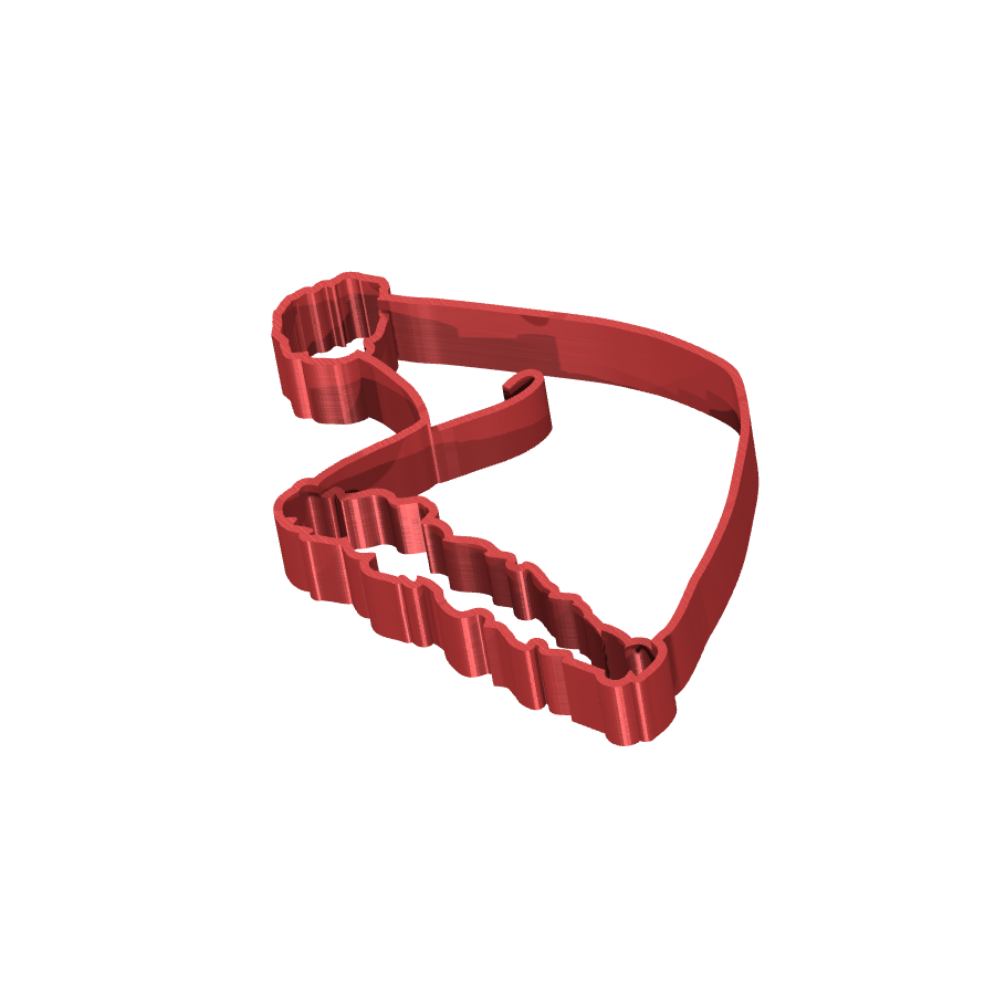 bild nr 2 på produkten: Kakform eller pepparkaksform i form av en julhatt, perfekt för att skapa juliga pepparkakor och tårtor