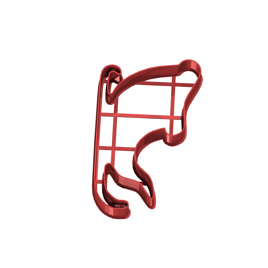 bild nr 3 på produkten: Kakform för julbak med inspirerande Sleigh-motiv, perfekt för att skapa festliga pepparkakor